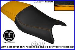 Yellow And Black Vinyl Custom Fits Honda Cbr 600 F 97-98 Dual Seat Cover Only