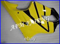 Yellow Black ABS Injection Mold Bodywork Fairing Panels Kit for CBR600F4i 04-06