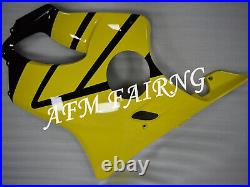 Yellow Black ABS Injection Mold Bodywork Fairing Panels Kit for CBR600F4i 04-06