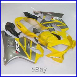 Yellow Injection Molded Fairing Bodywork Set For Honda CBR600 F4I 2001-2003 02