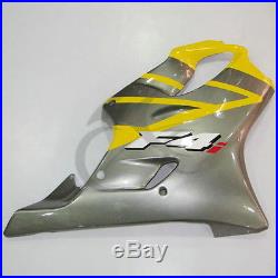 Yellow Injection Molded Fairing Bodywork Set For Honda CBR600 F4I 2001-2003 02