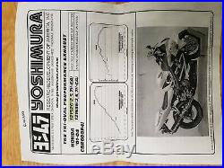 Yoshimura TRS Tri-Oval CARBON FIBER Exhaust Honda 01-04 cbr600f41 cbr 600 121526